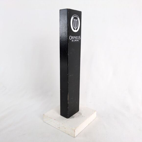 Orpheus Brewing Wooden Beer Tap Handle on Stand 8.75" Atlanta Georgia Brewery - Picture 2 of 4